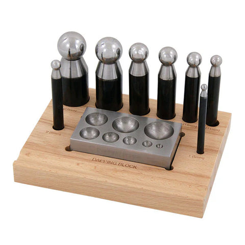 Dome Punch Set 8 piece