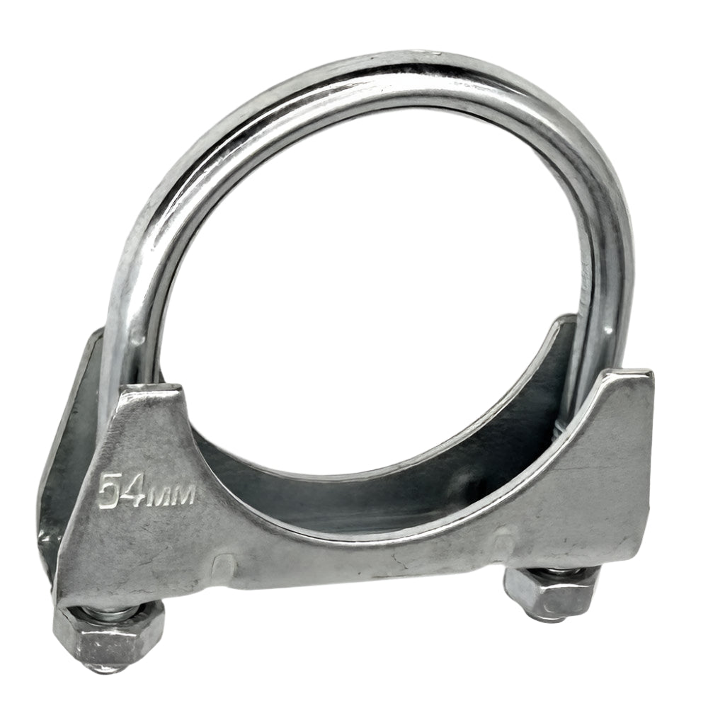 U Exhaust Clamp 54mm M8 threads