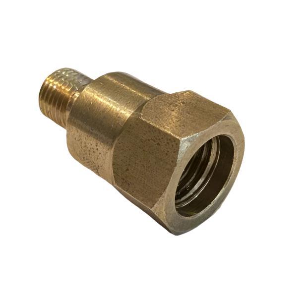 Brass Union 3/8" UNF Male to 7/16" UNF Female