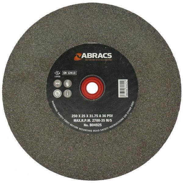 Bench Grind Wheel 150x20mm Aluminium Oxide P36 P80 Grit