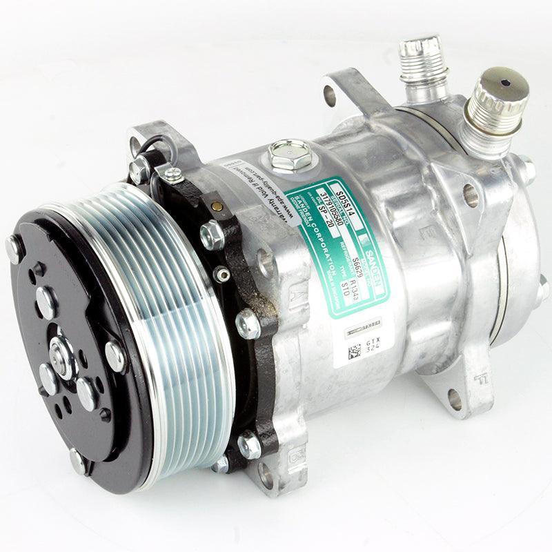 Universal Air Conditioning Compressor 'Poly V' Drive belt and side unions - Car Builder Solutions