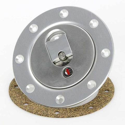 120mm Locking Aero Fuel Cap Satin - Car Builder Solutions