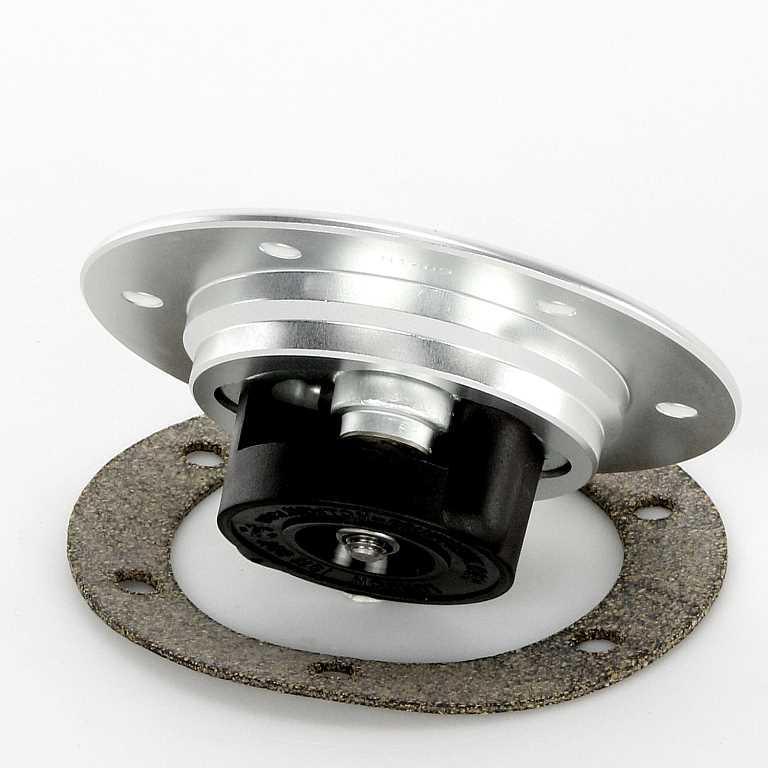 94mm Locking Aero Fuel Cap Assembly Satin Tank Mount Flush Fit No Neck - Car Builder Solutions