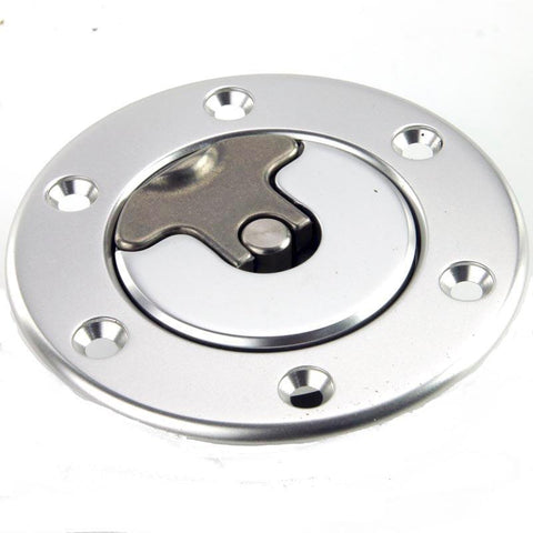 79mm Tank Mounting Non-Locking Aero Fuel Cap Assembly Satin - Car Builder Solutions