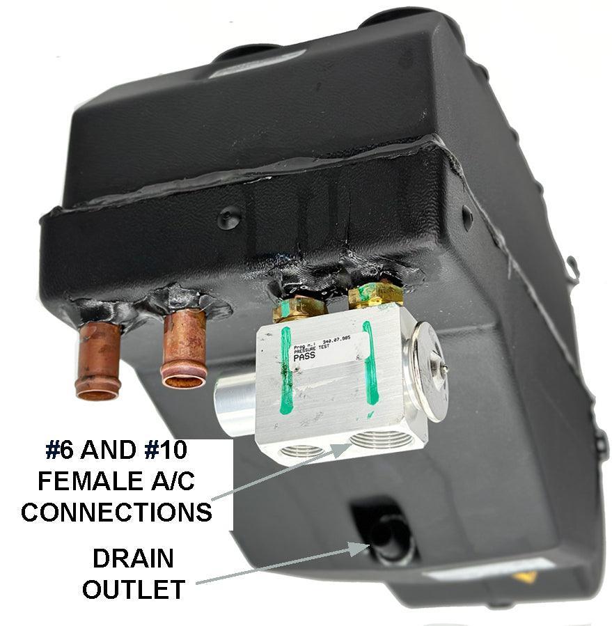 Heating and Air Conditioning Kit With Vertical Outlets - Car Builder Solutions