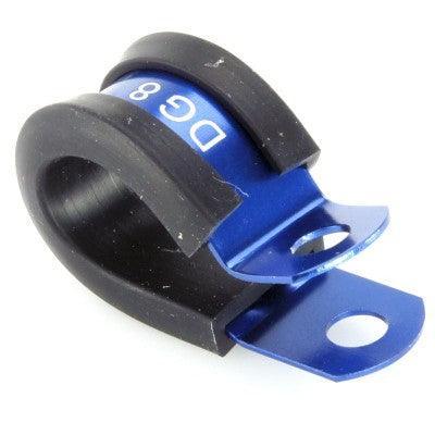 Blue Aluminium P-Clip 12.5mm - Car Builder Solutions