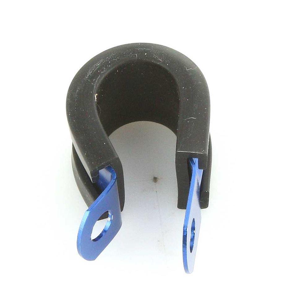 Blue Aluminium P-Clip 12.5mm - Car Builder Solutions