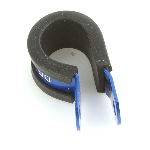 Blue Aluminium P-Clip 16mm - Car Builder Solutions