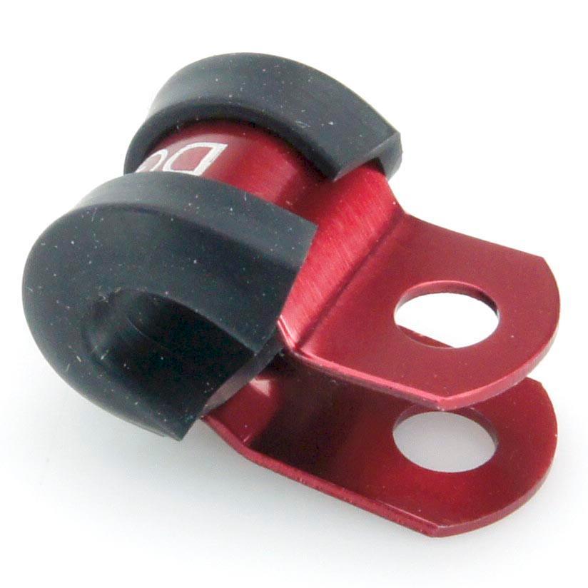 Red Aluminium P-Clip 5mm - Car Builder Solutions