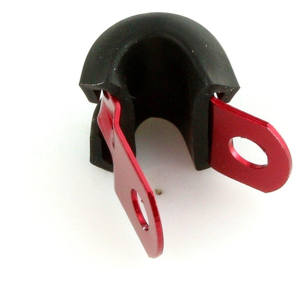 Red Aluminium P-Clip 5mm - Car Builder Solutions