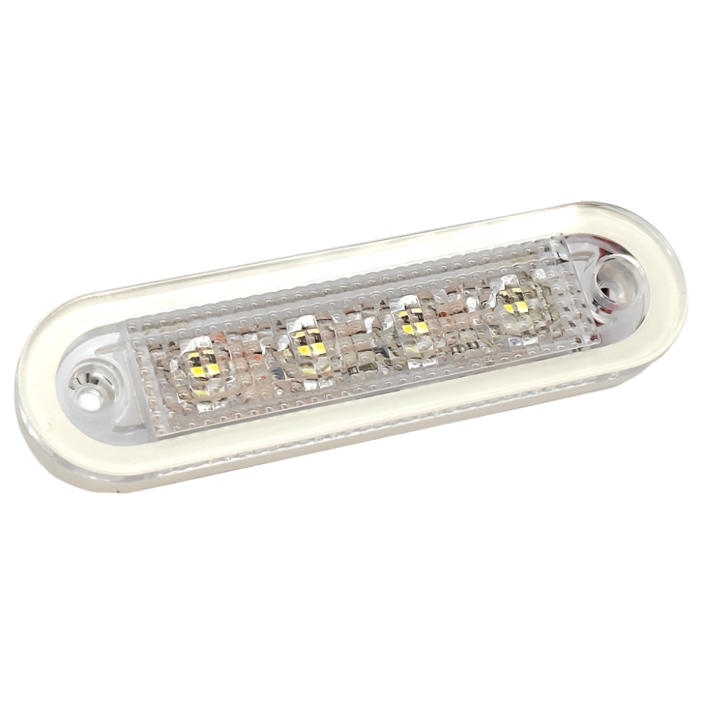 All Purpose 90mm White LED Strip Lamp - Car Builder Solutions