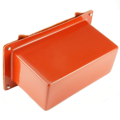 Small Glass Fibre Red Battery Box 320mm - Car Builder Solutions