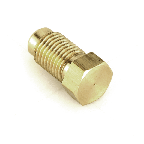 Brass 3/8" UNF Male Blanking Plug - Car Builder Solutions