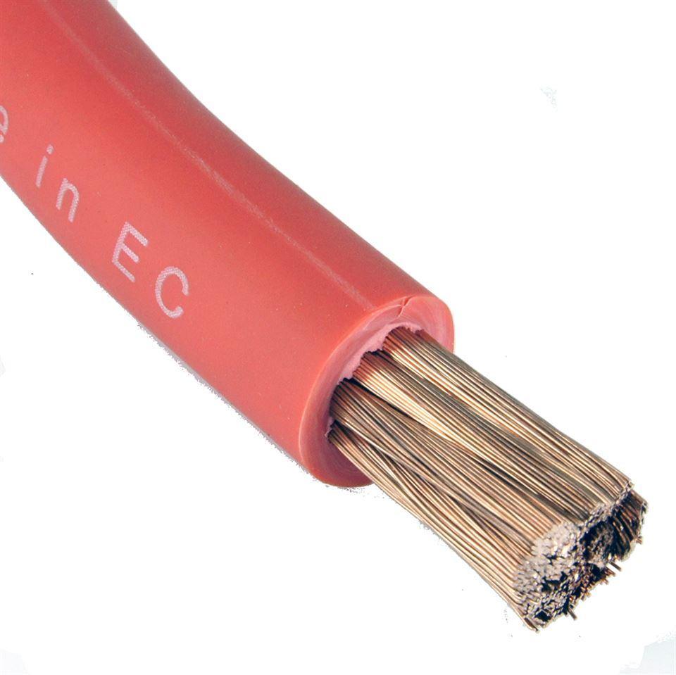 485 amp 70mm² Battery Cable Red Per Metre - Car Builder Solutions