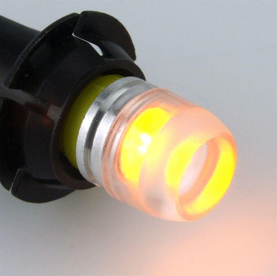 Amber Capless LED Bulb 12V – Car Builder Solutions