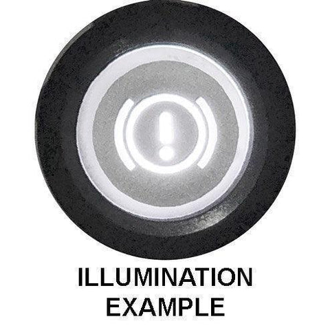 Headlight Switch Illuminated Black Bezel - Car Builder Solutions