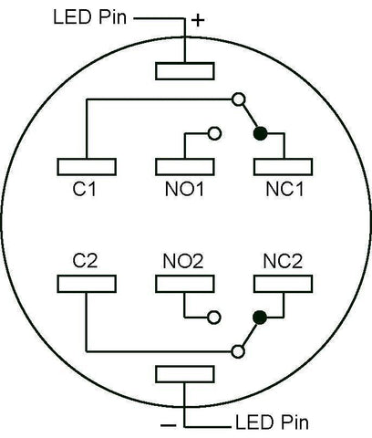 Headlight Switch Illuminated Black Bezel - Car Builder Solutions