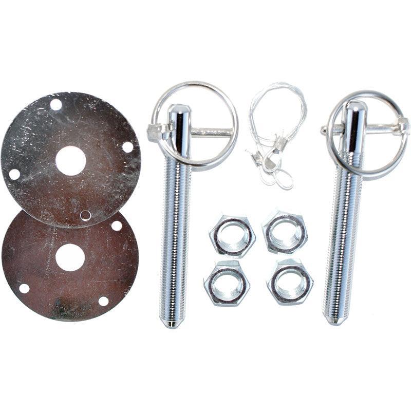 Heavy Duty Bonnet Pin Kit Pair - Car Builder Solutions