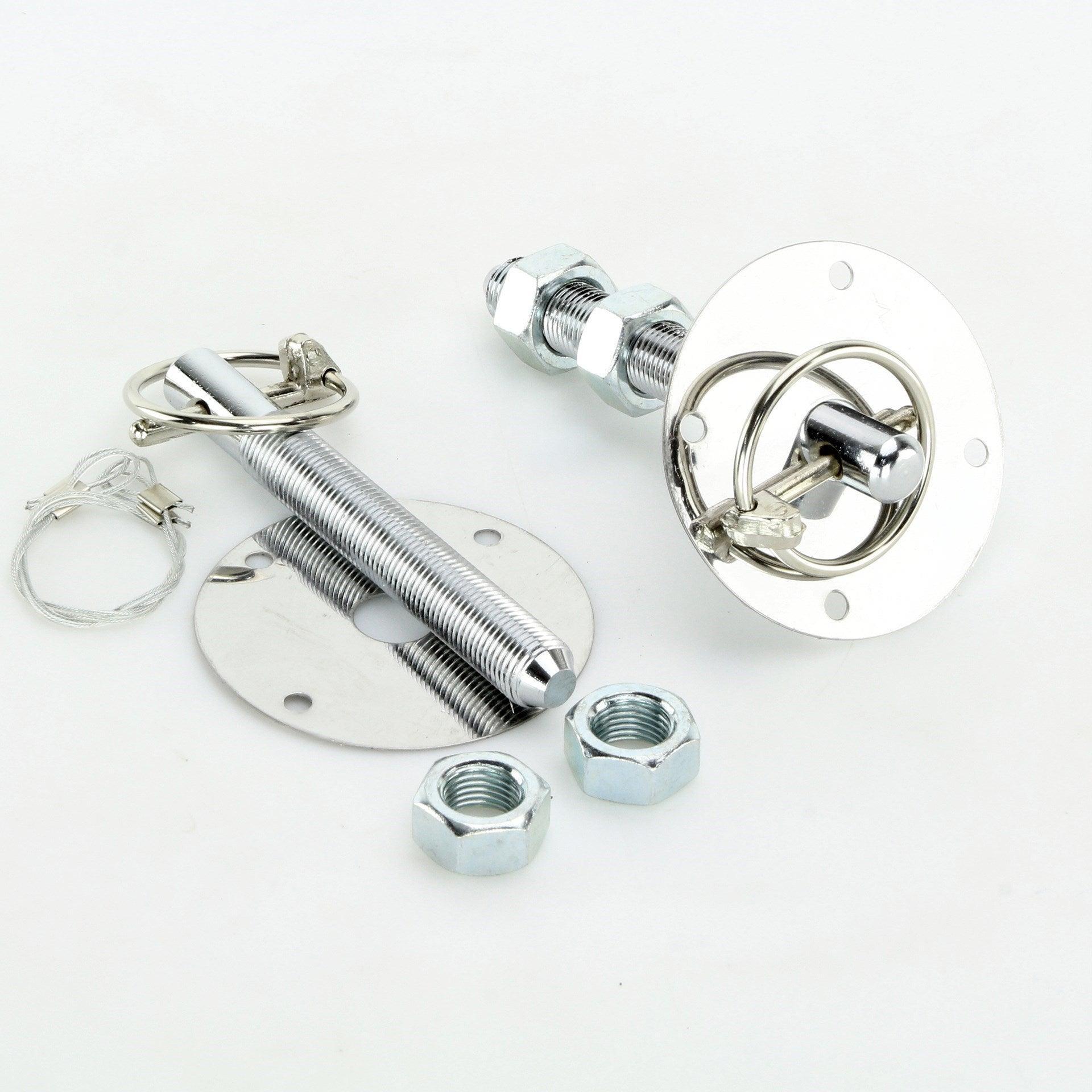 Heavy Duty Bonnet Pin Kit Pair - Car Builder Solutions