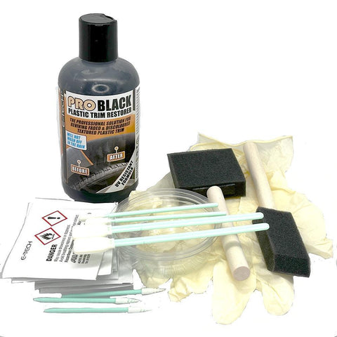 Black Plastic Colour Restorer Kit - Car Builder Solutions