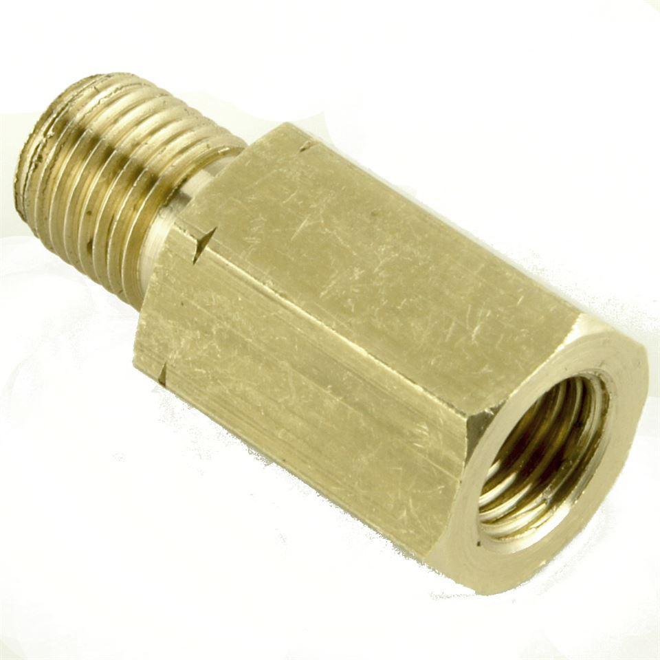 Brass Union 3/8" UNF Male to M10 x 1 Female - Car Builder Solutions