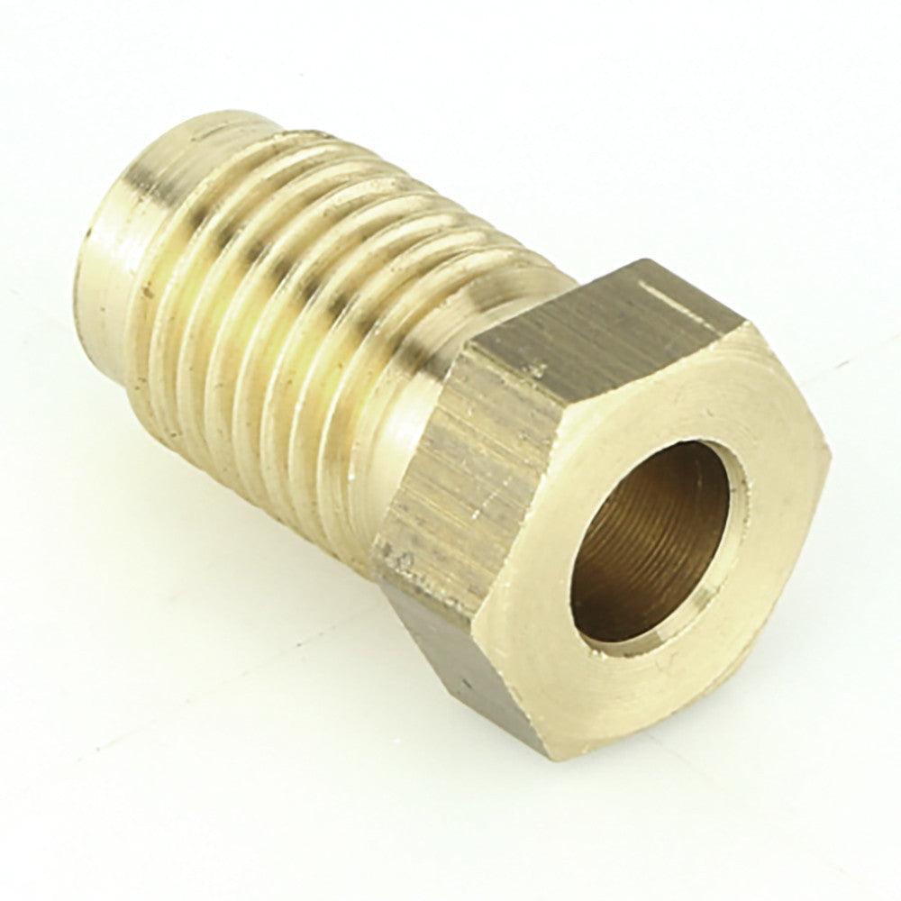 Brass 7/16" Male Union For 1/4 Pipe - Car Builder Solutions