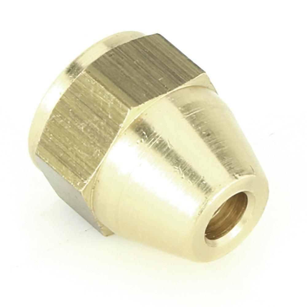 7/16" UNF Brass Tube Nut Female For 3/16" Tube - Car Builder Solutions