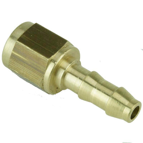 7/16" UNF Female Brass Union with 8mm Hosetail - Car Builder Solutions