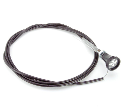 Black Choke Cable Locking 1.5 Metre Long - Car Builder Solutions