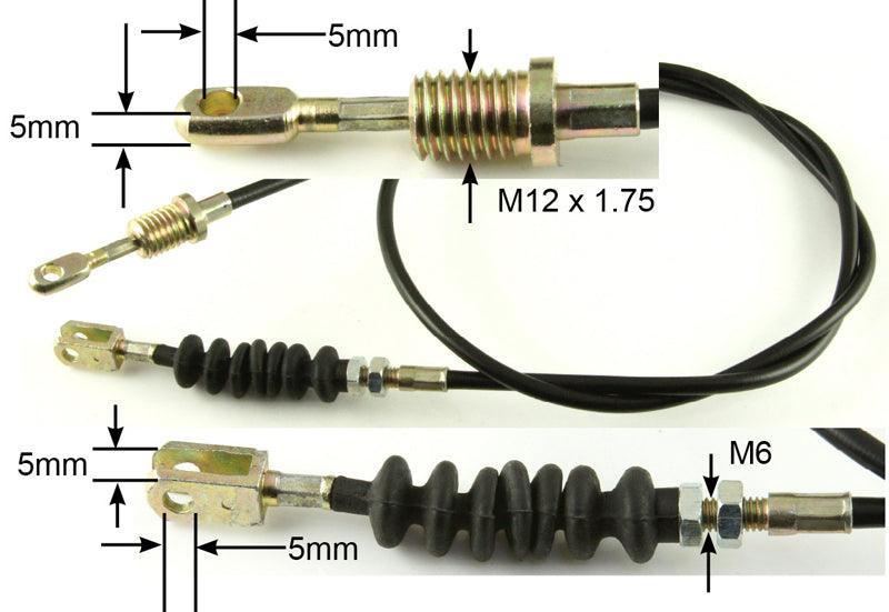 Control Cable 1 Metre Length - Car Builder Solutions