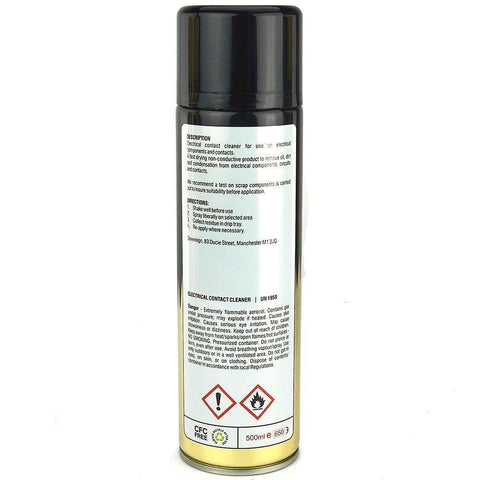 Contact Cleaner Aerosol 500ml - Car Builder Solutions