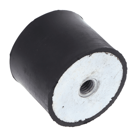 Cotton Reel Rubber Mount Female Threads 50mm Dia x 40mm - Car Builder Solutions