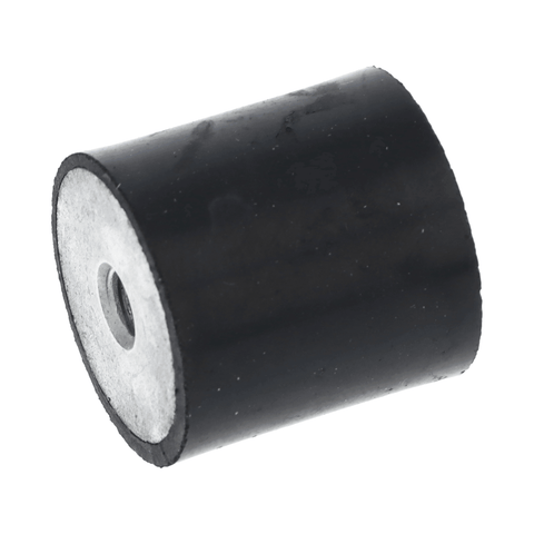 Cotton Reel Rubber Mount Female Thread 25mm Dia x 31mm - Car Builder Solutions