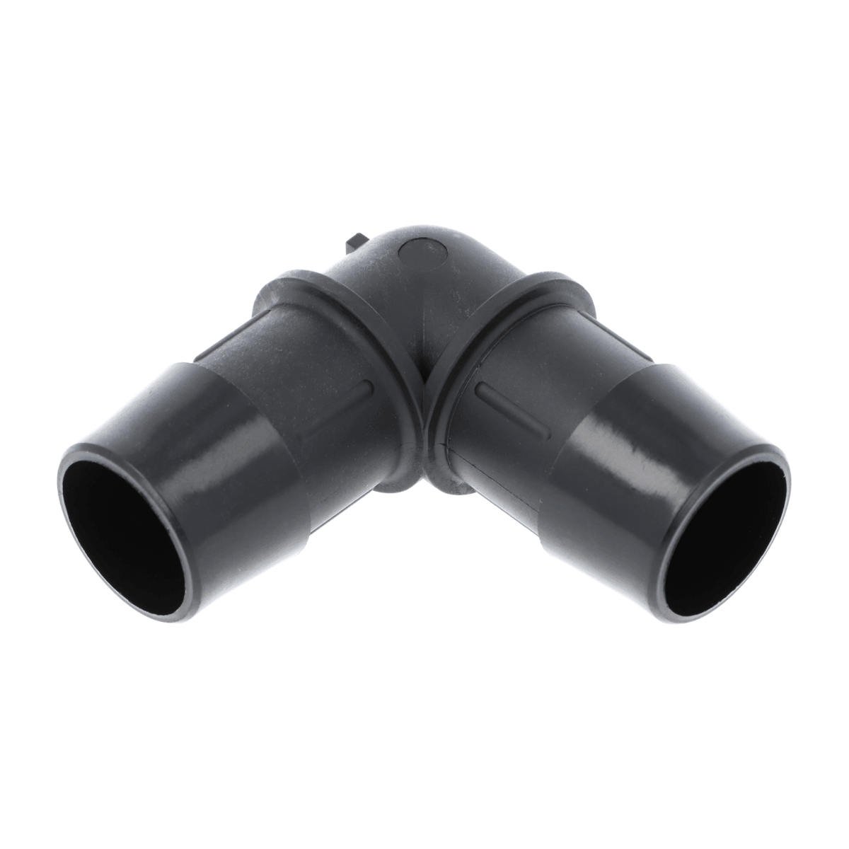 Black Nylon Elbow 25mm - Car Builder Solutions