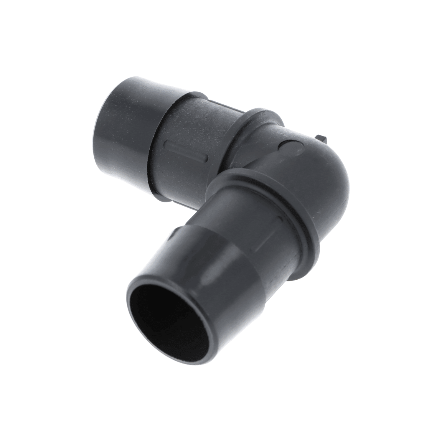 Black Nylon Elbow 25mm - Car Builder Solutions