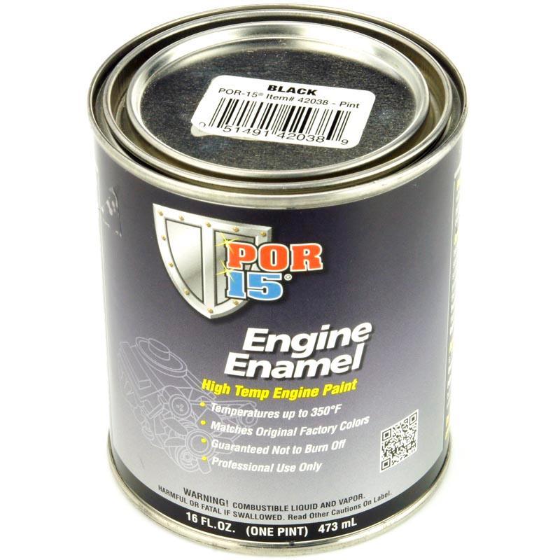 POR 15 Brush-on Engine Enamel Paint (3 COLOURS) - Car Builder Solutions