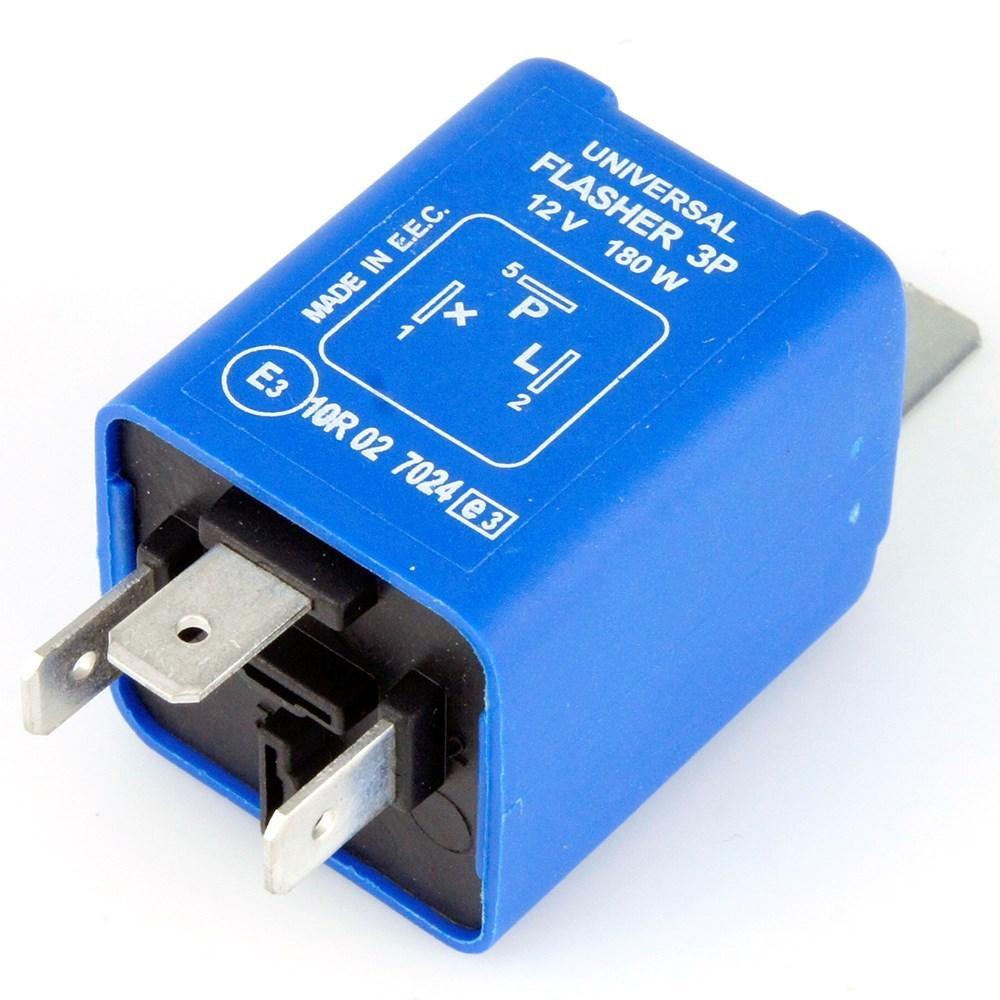 3 Pin Electronic Flasher Relay 180 Watt Max - Car Builder Solutions