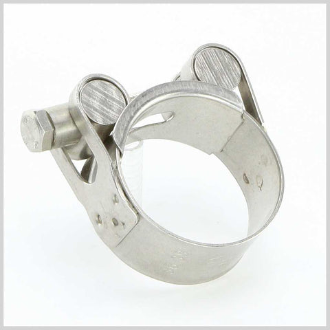 Stainless Steel Exhaust Clamp 36 - 39 mm - Car Builder Solutions