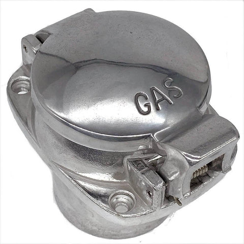 63mm Aston Style Alloy Fuel Cap and Neck Assembly - Car Builder Solutions