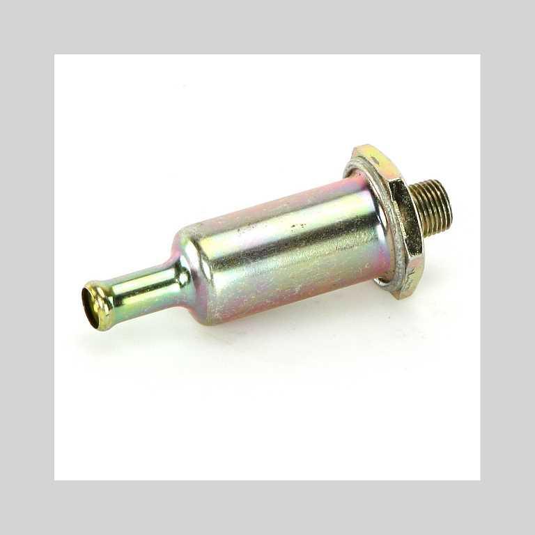 Plated Steel Inline Pump Filter 1/8NPT to 8mm Hosetail - Car Builder Solutions