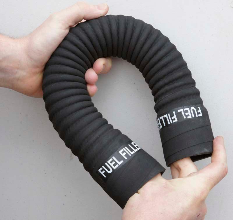 38mm ID Budget Flexible Fuel Fill Hose 500mm long - Car Builder Solutions