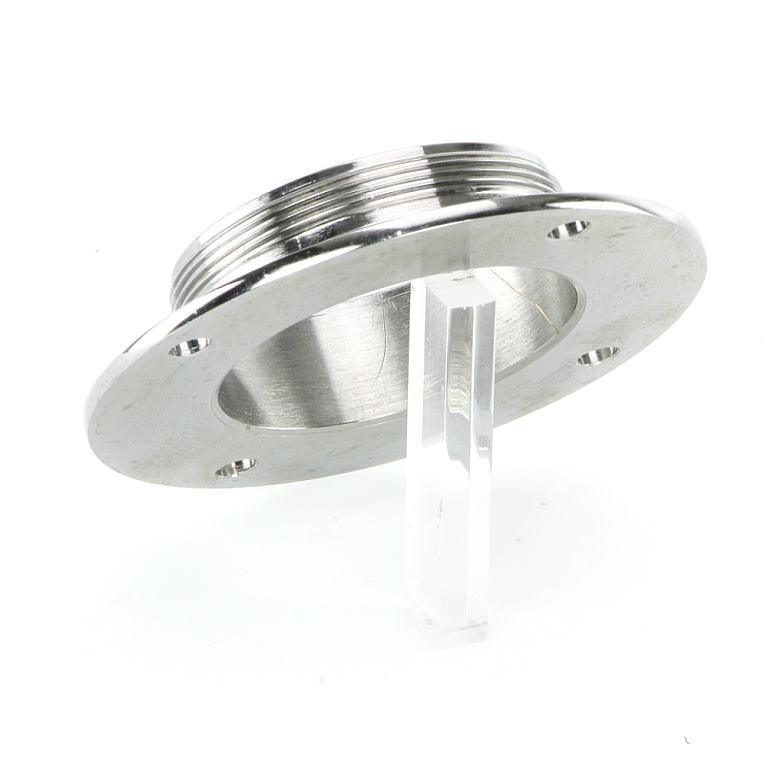 2 1/2" 16TPI Chromed Brass Mounting Flange - Car Builder Solutions