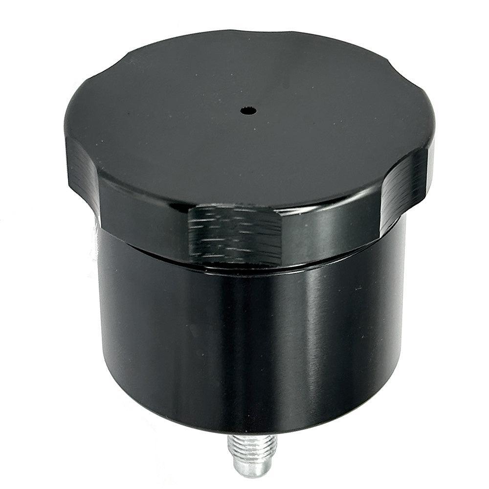 Black Anodised Aluminium Brake Fluid Reservoir - Car Builder Solutions