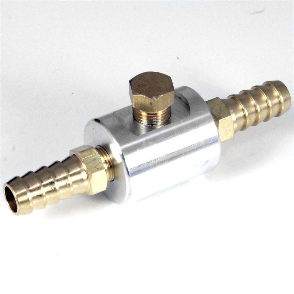 Fuel Pressure Gauge Inline Adapter for 10mm Hose - Car Builder Solutions