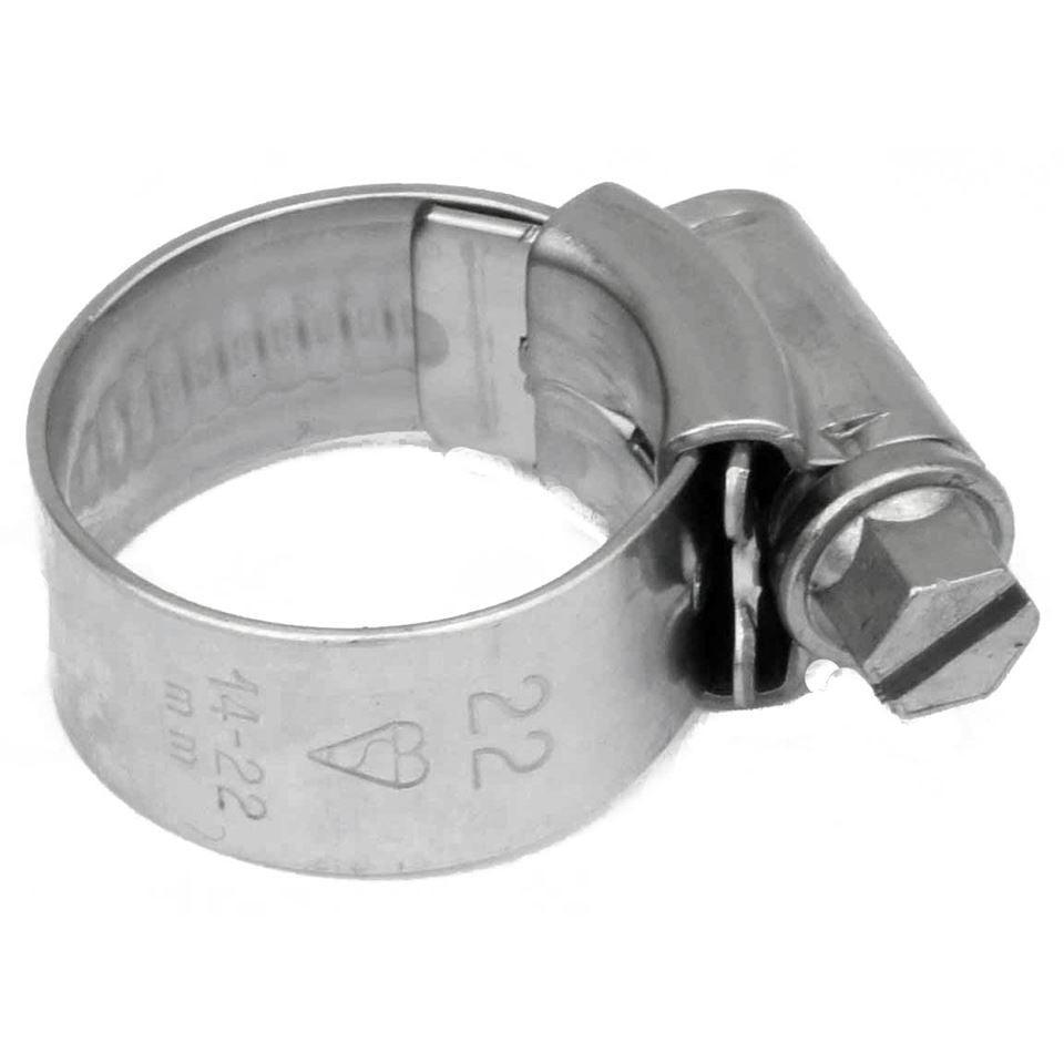 14mm - 22mm Stainless Steel Hose Clip - Car Builder Solutions