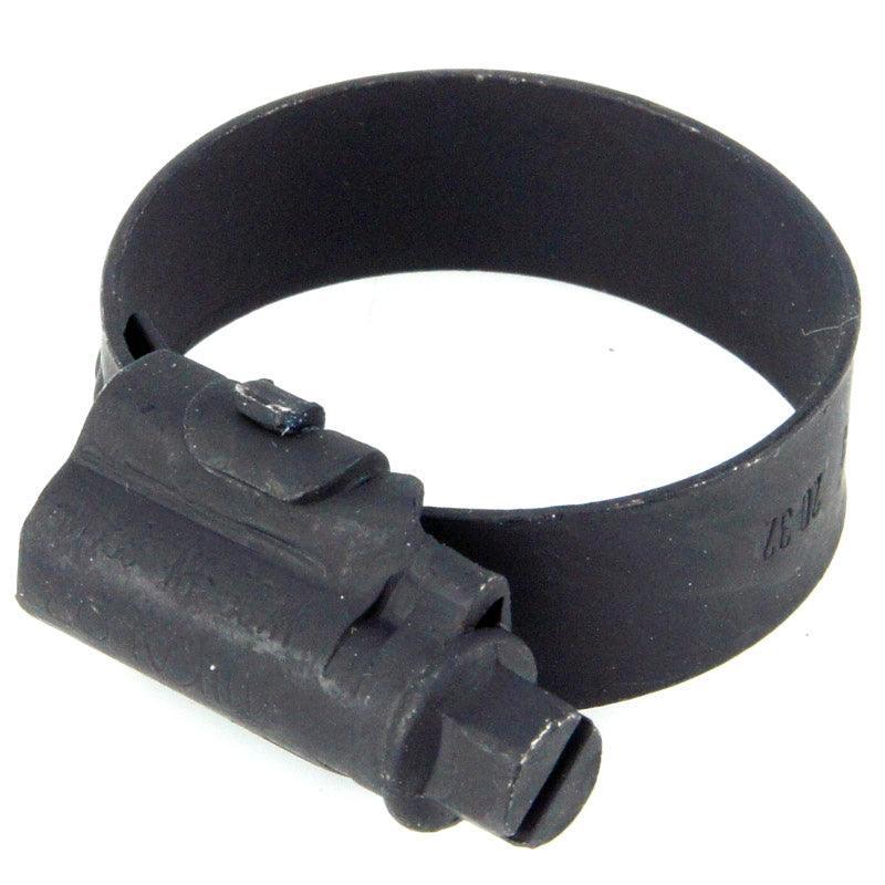 20mm-32mm Black Coated Stainless Steel Hose Clip - Car Builder Solutions