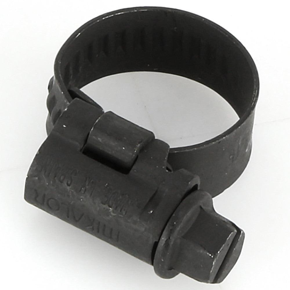 8mm - 16mm Black Coated Stainless Steel Hose Clip - Car Builder Solutions