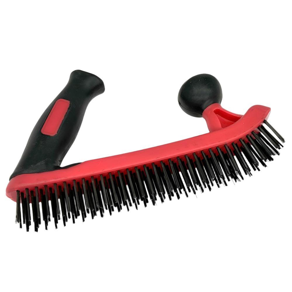 Heavy Duty Two Handle Wire Brush - Car Builder Solutions
