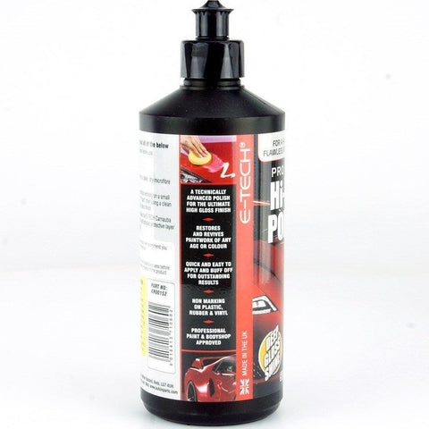 E-Tech Pro Class Hi Res Polish 500ml - Car Builder Solutions