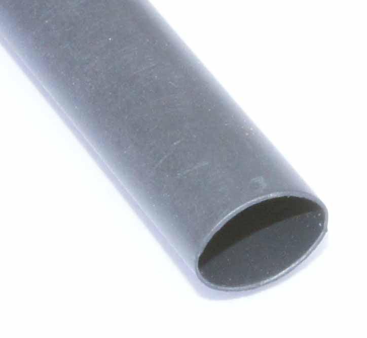 6.4mm Heatshrink Black Per Metre - Car Builder Solutions